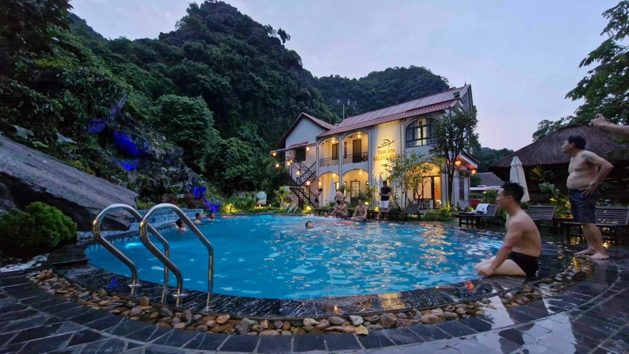 Tam Coc Galaxy Villa Ninh Binh Bagian luar foto